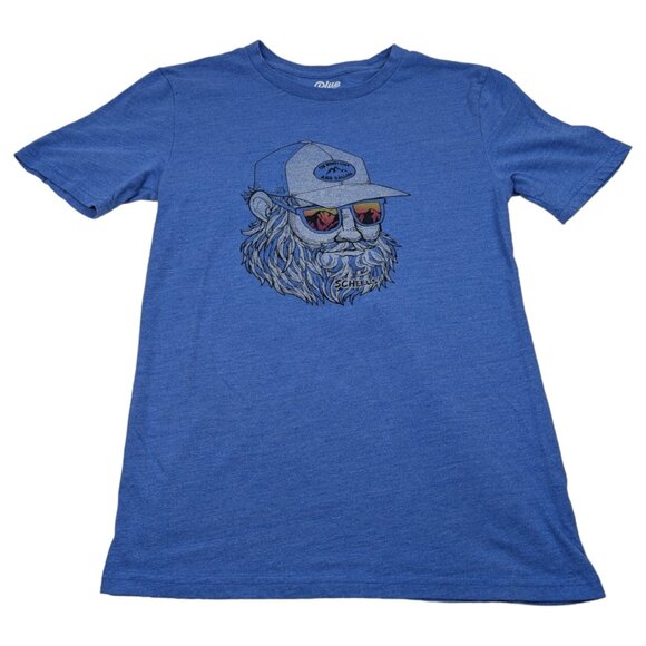 Scheels "The Mountains‎ Are Calling" Blue Graphic T Shirt Adult - Picture 1 of 9
